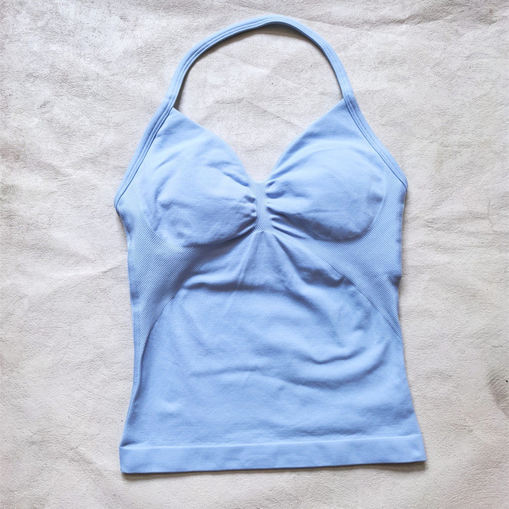 2-teiliges D-Impact Damen Yoga-Set – High-Waist Leggings oder Fitness-Shorts & Push-Up Sport-BH, Workout-Sportanzug (XP389)